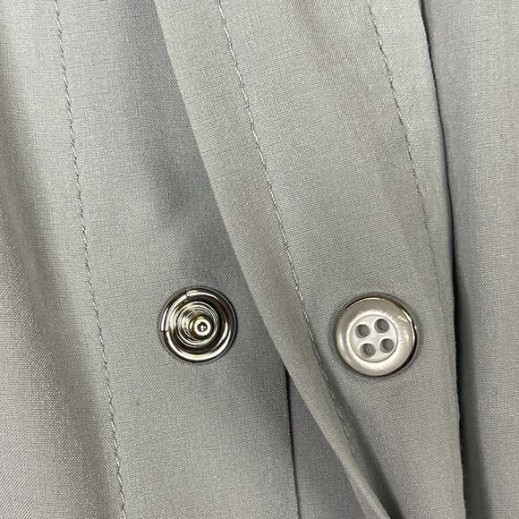 Tru Spec Shirt Mens Extra Large Gray‎ Button Up Work Uniform Tactical Adult - Picture 5 of 13